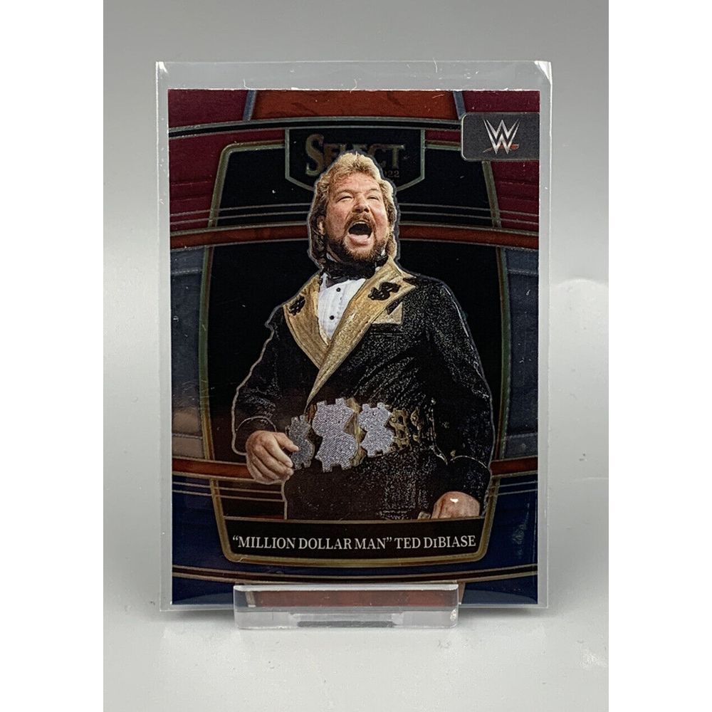 2022 #88 Ted Dibiase Panini Select WWE Legends Concourse Level Red and Blue